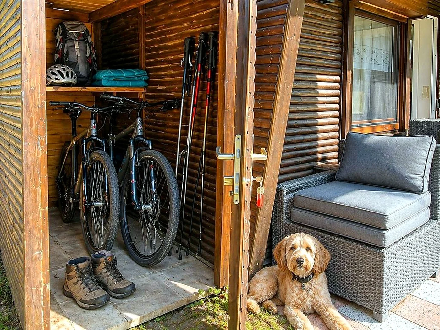 Fahrradschuppen in Forest Lodge II